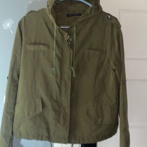 Brandy Melville no size inside looks like small medium olive green